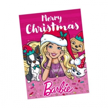 Barbie Advent Calendar  whole milk chocolate 75 g