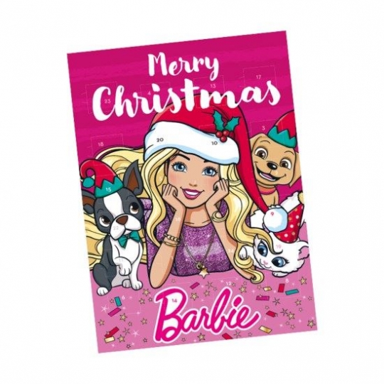 Barbie Advent Calendar  whole milk chocolate 75 g