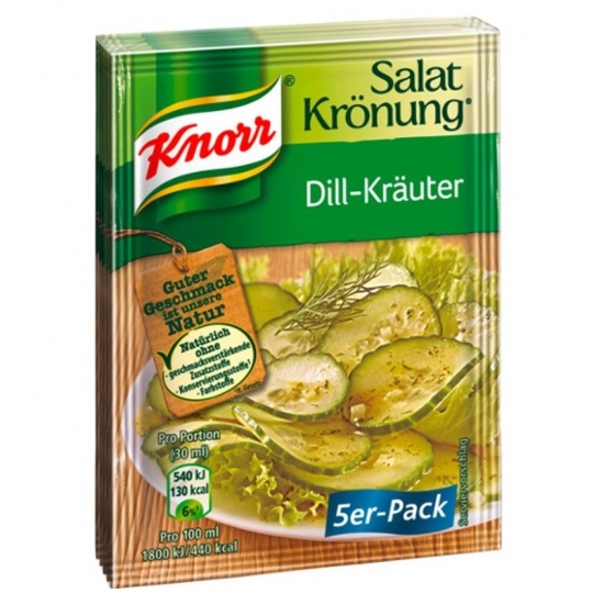 Knorr SALAT KRONUNG - 5'li paket Dereotu Salata Sosu
