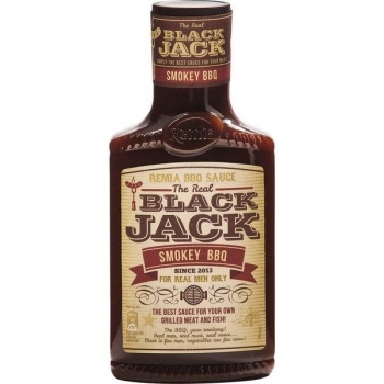 Remia Black Jack Smoky BBQ Sauce - Barbekü Sos- Et Sosu 450ml