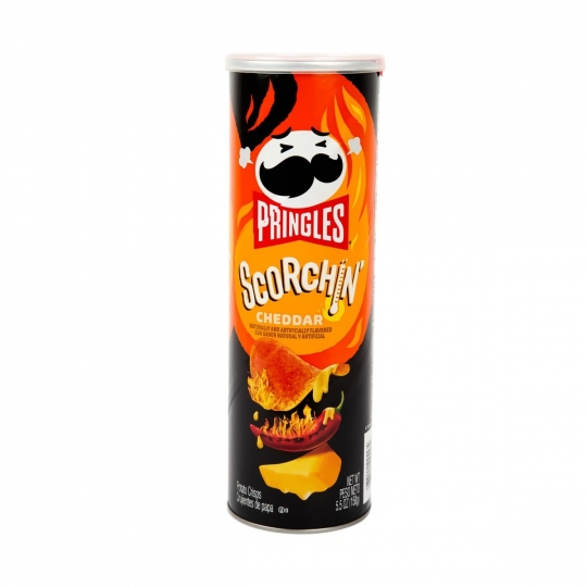 Pringles Scorchin' Cheddar 158g