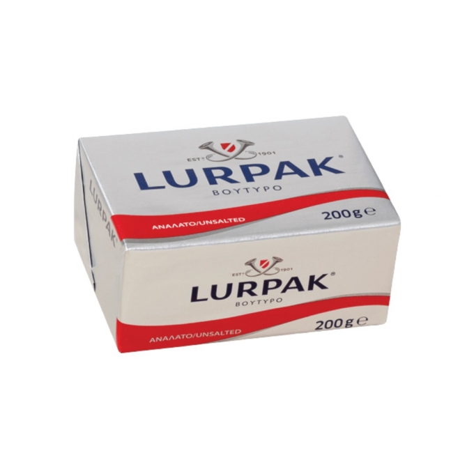 Lurpak Unsalted Butter 200g