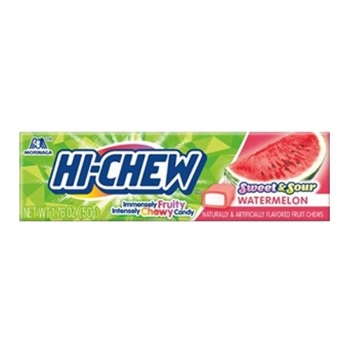 Hi-Chew Sweet and Sour Watermelon Gum 50g