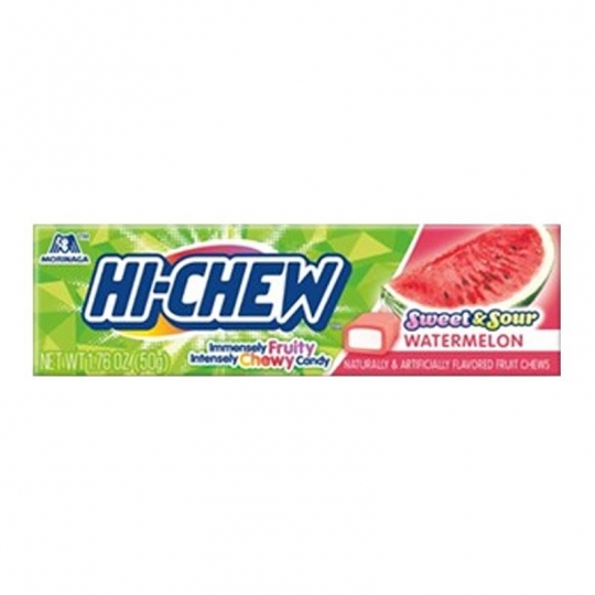 Hi-Chew Sweet and Sour Watermelon Gum 50g