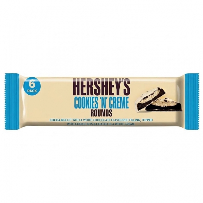 Hershey's Cookies 'n' Creme Rounds 96g