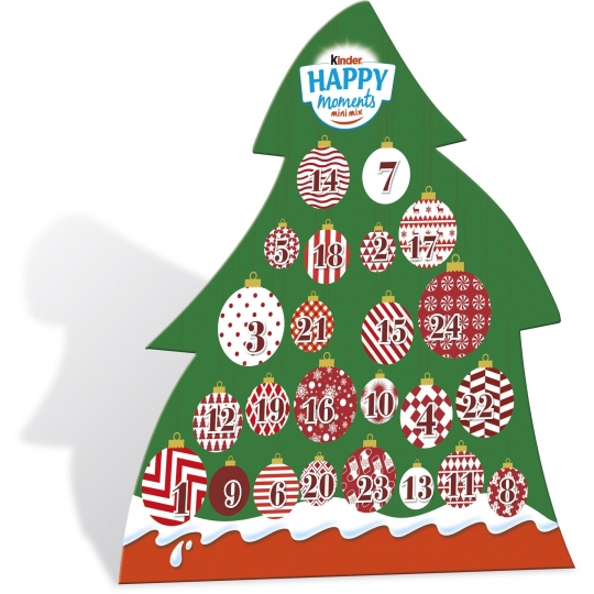 Kinder happy moments calendrier 24 Stück 133gr