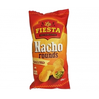 La Fiesta Nacho Rounds Salted Chips 450g