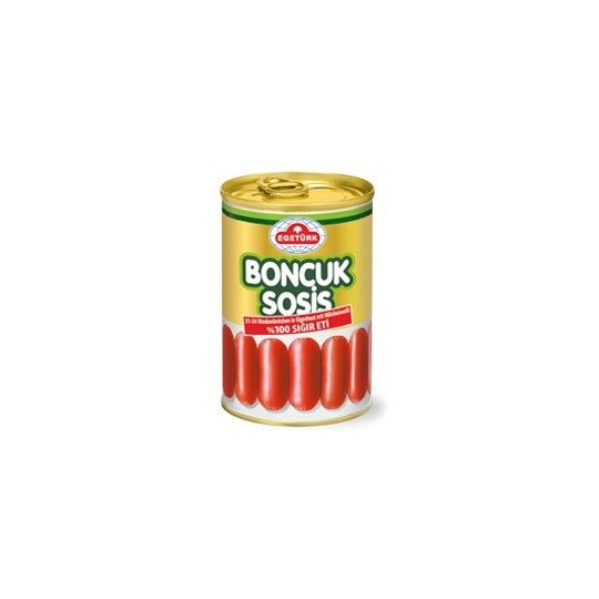 EgeTürk Boncuk Sosis %100 Sığır Eti Bürüt: 400g Net: 200g