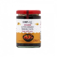 Chefline Asia Çıtır Kırmızı Biberli Sos 230g