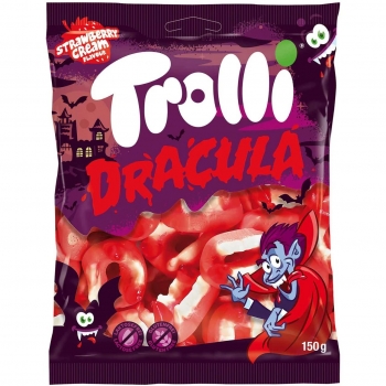 Trolli Dracula Strawberry Cream Flavour 150g