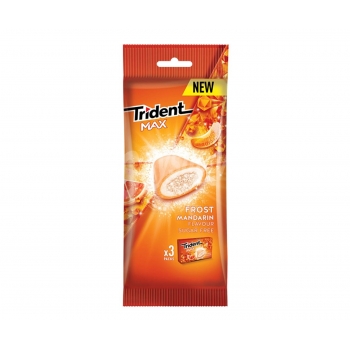 Trident max mandarina 60g