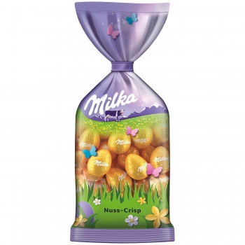 Milka Ostereier Nuss-Crisp 100g