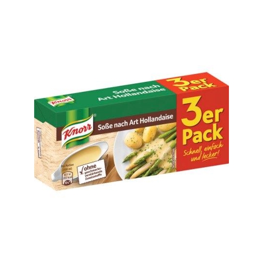 Knorr sauce hollandaise 3er 90 gr