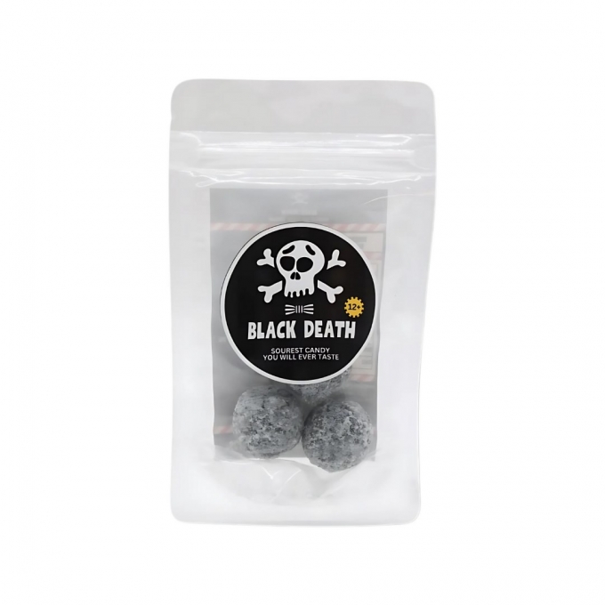 Black Death Sourest Candy (12+) 25g