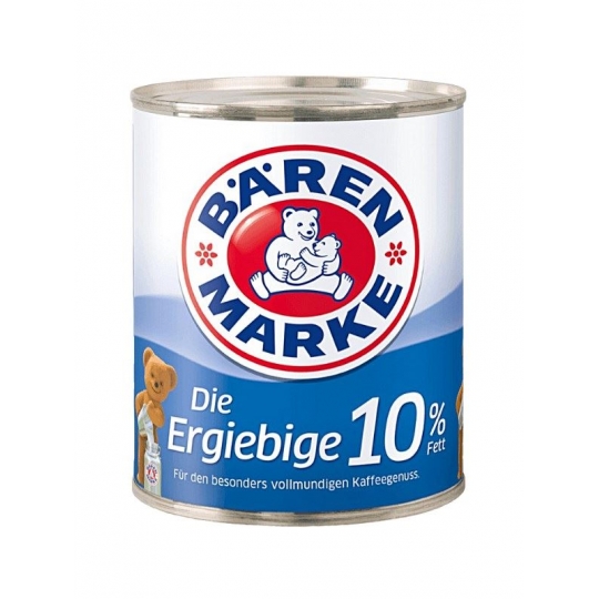 Baren Marke Kaffee Milch %10 Fett 340 g