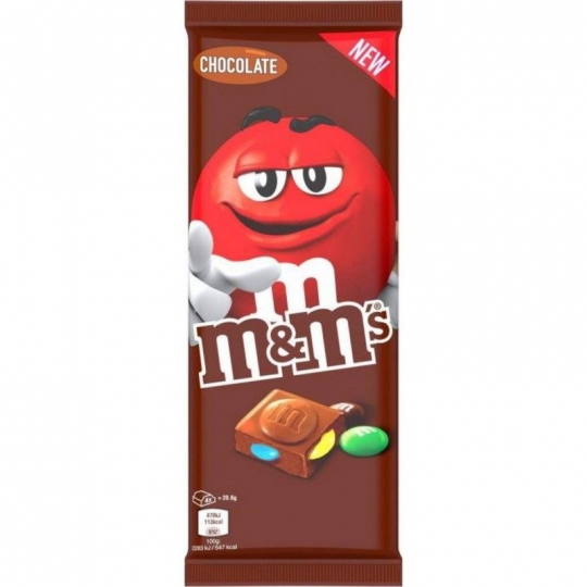 M&M's Tablette Chocolate 165g