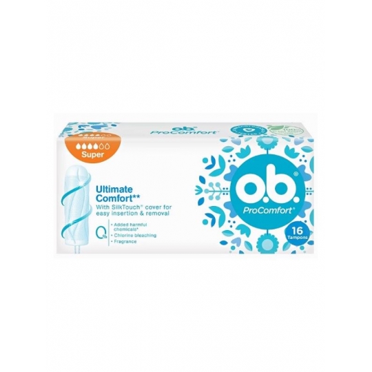 O.B. ProComfort Super Tampon 16 lı