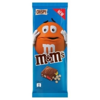 M&M's Crispy Chocolate Bar 150g