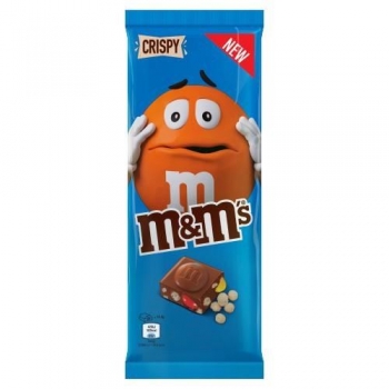 M&M's Crispy Chocolate Bar 150g