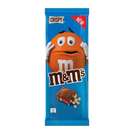 M&M's Crispy Chocolate Bar 150g