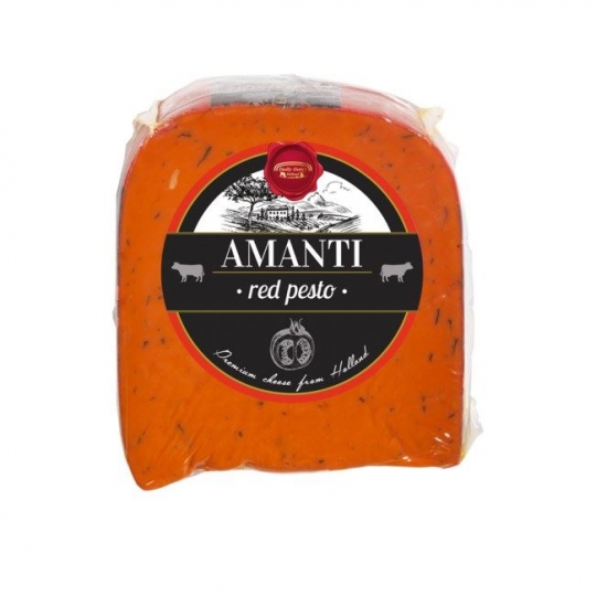 AMANTI Gouda red pesto piece kırmızı pesto parçası gouda peyniri 200g