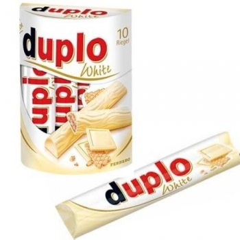 Ferrero Duplo White 10 Rıegel Menşei Almanya 18,2 gr