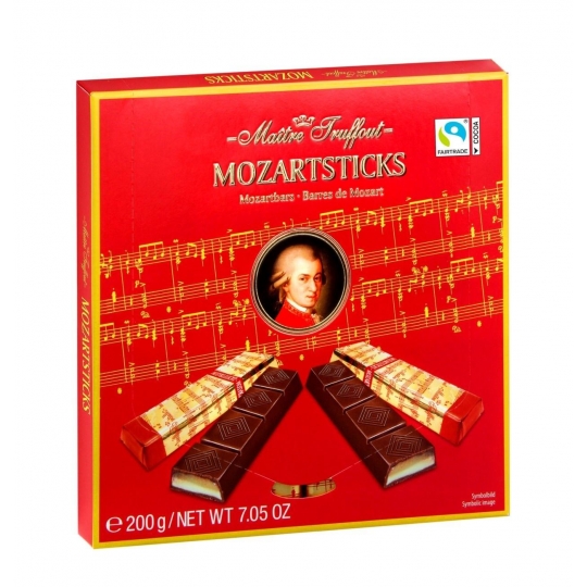 Mozart Sticks Mozartsticks Marzipan Praline Maitre Truffout Gunz 200g