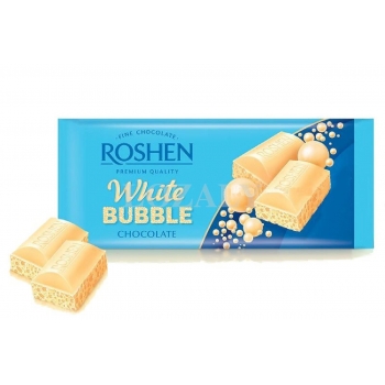 Roshen White Bubble Chocole 80gr - BEYAZ ÇİKOLATA