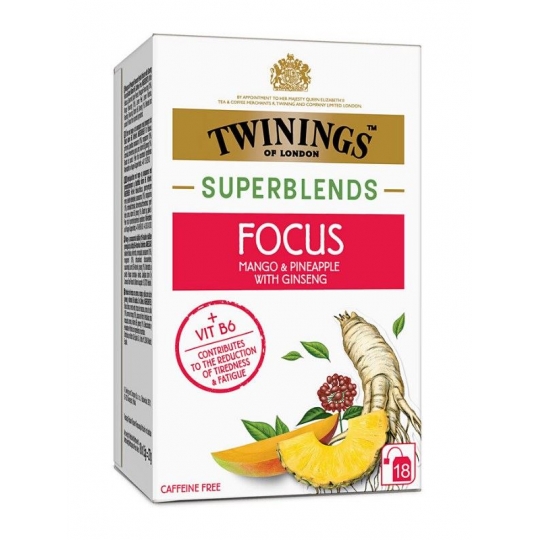 Twinings Superblends Focus 18 Tea Bags