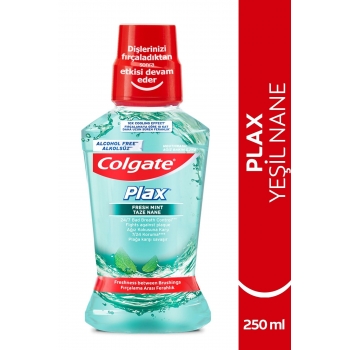 Plax Taze Nane Alkolsüz Ağız Bakım Suyu 250 Ml