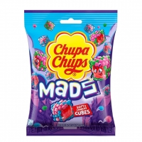 Chupa Chups Mads Soft & Crunchy Cubes Berry Flavored 115g
