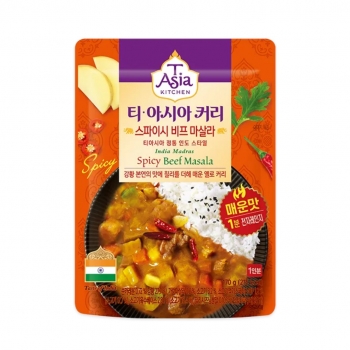 T Asia Kitchen Spicy Beef Masala Curry 170g