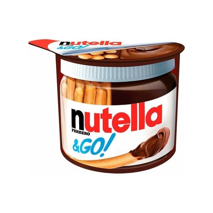 Nutella Go  Kakaolu Fındık Kreması Ve Grissini 52 gr