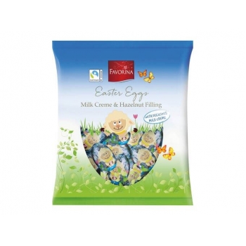Favorina  Easter Egg Milk Creme&Hazelnut Filling Paskalya Çikolata 180g