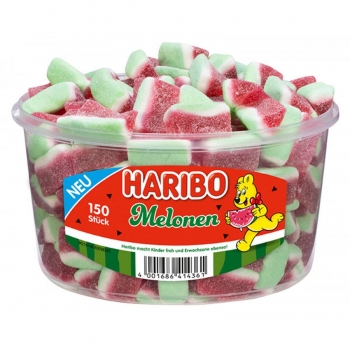 Haribo Melonen Fruchtgummi Wassermelonengeschmack süss sauer 1050g