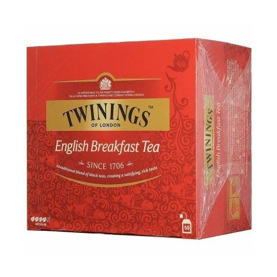 Twinings English Breakfast Tea 100 Gr 50'li