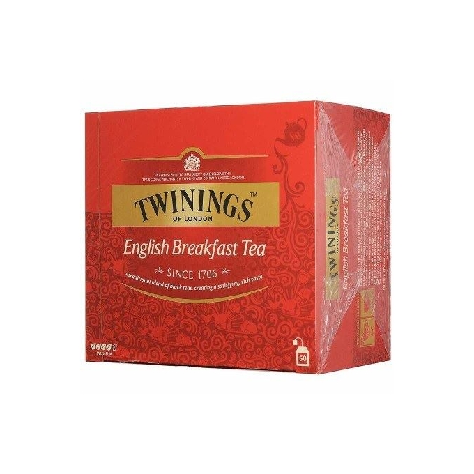 Twinings English Breakfast Tea 100 Gr 50'li