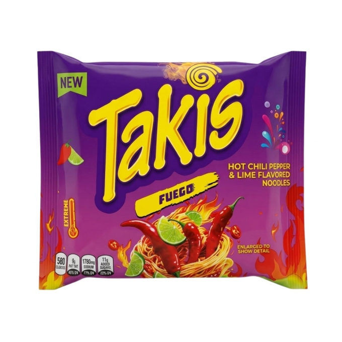Takis Fuego Mexican Flavor Noodles 140g