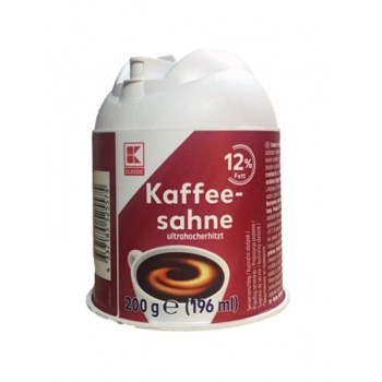 Kaffeesahne 12% Fett Kaffee Milch 200 g 
