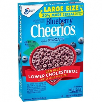 General Mills Cheerios Blueberry Meyveli Yulaf Kahvaltılık Gevrek 402g