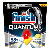 Finish Quantum Max Limonlu Bulaşık Makinesi Deterjanı 58 Tablet