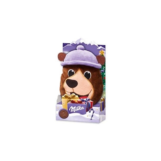 Milka Magic Mix Peluş Mor Şapkalı Ayıcık Figür Karışık Çikolata 98g
