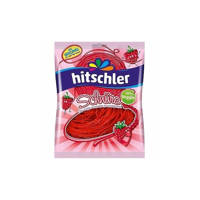 Hitschies Fruit Gum Strawberry 125g