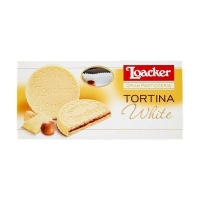 Loacker White Tortina, 125gr