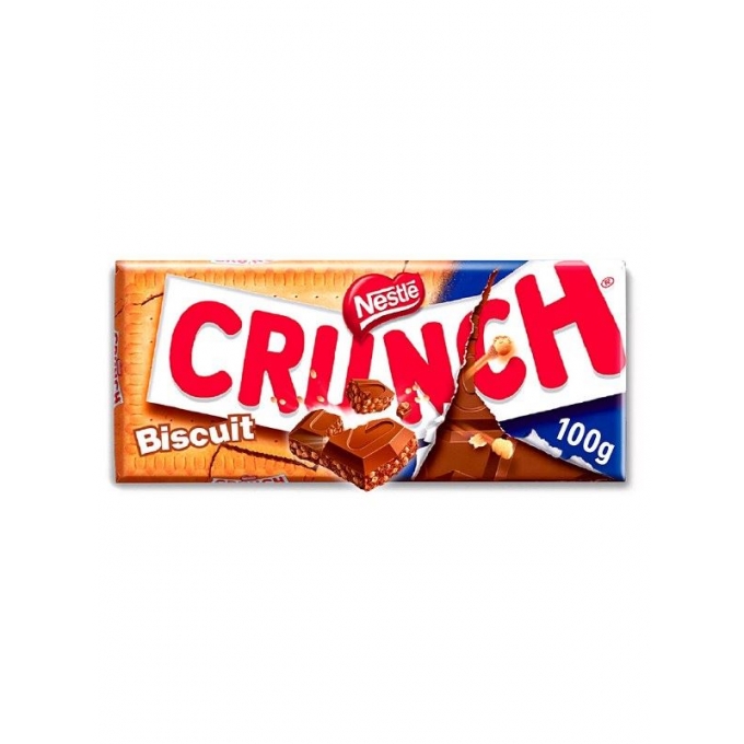 Nestle Crunch Biscuit Chocolate 100 g