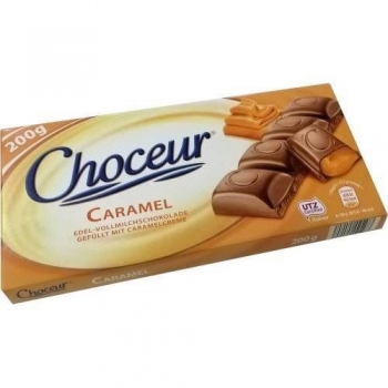 Choceur Caramel Karamel Dolgulu Sütlü Çikolata 200g