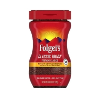 Folgers Classic Roast Instant Coffee Crystals  340 G