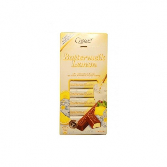 Choceur Bottermelk Lemon 11 Riegel Limonlu Krema Dolgulu Çikolata 200gr