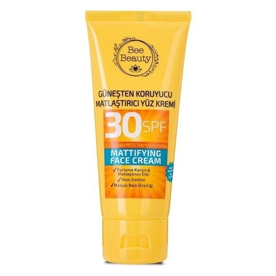 Bee Beauty Güneşten Koruyucu Matlaştırıcı Yüz Kremi 30 SPF 50 ml