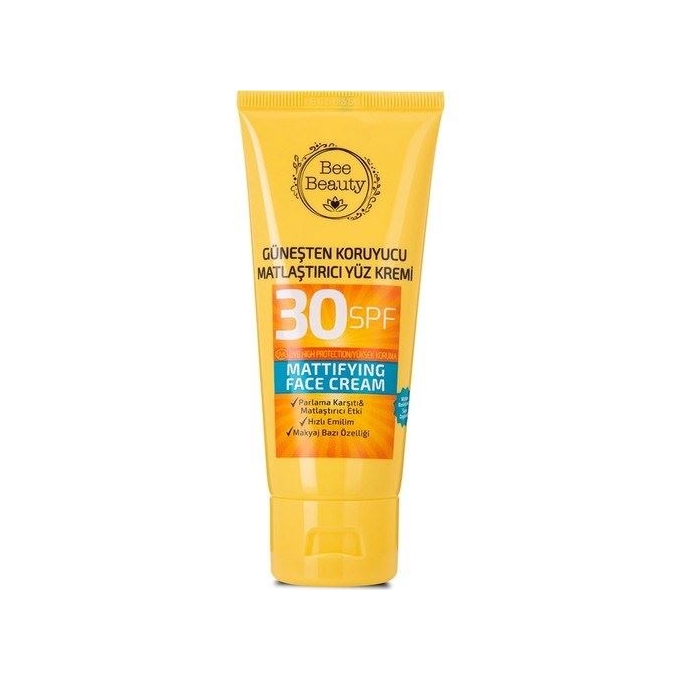 Bee Beauty Güneşten Koruyucu Matlaştırıcı Yüz Kremi 30 SPF 50 ml